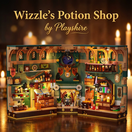 Wizzle’s Potion Shop: 24-Day Advent Calendar Building Set